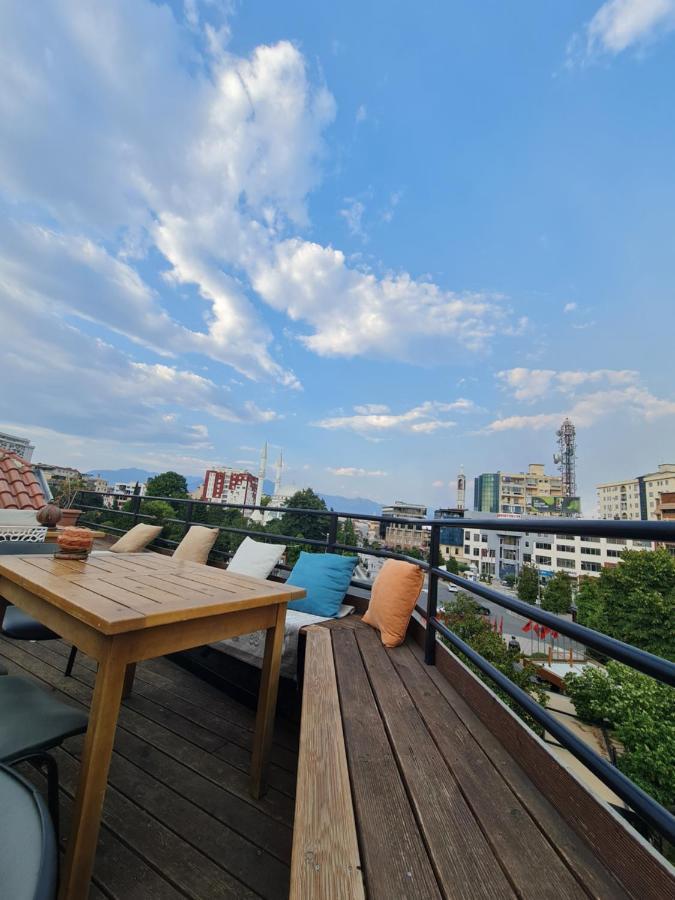 The Rooftop Hostel Shkodër Dış mekan fotoğraf